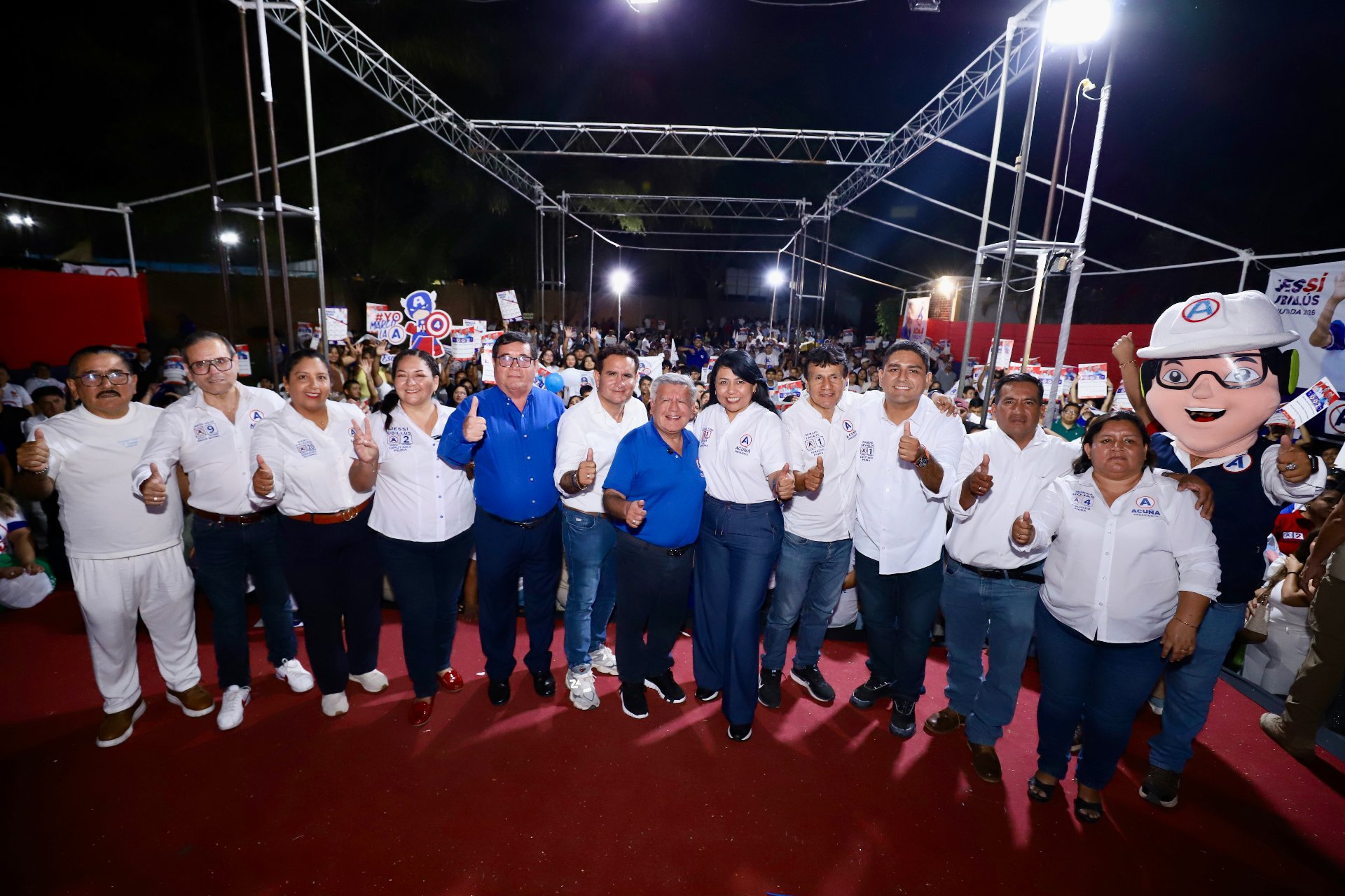 Piura: Candidato presidencial César Acuña indicó que confía en que el Perú le dará su respaldo